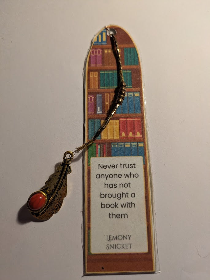 Lemony Snicket bookmark