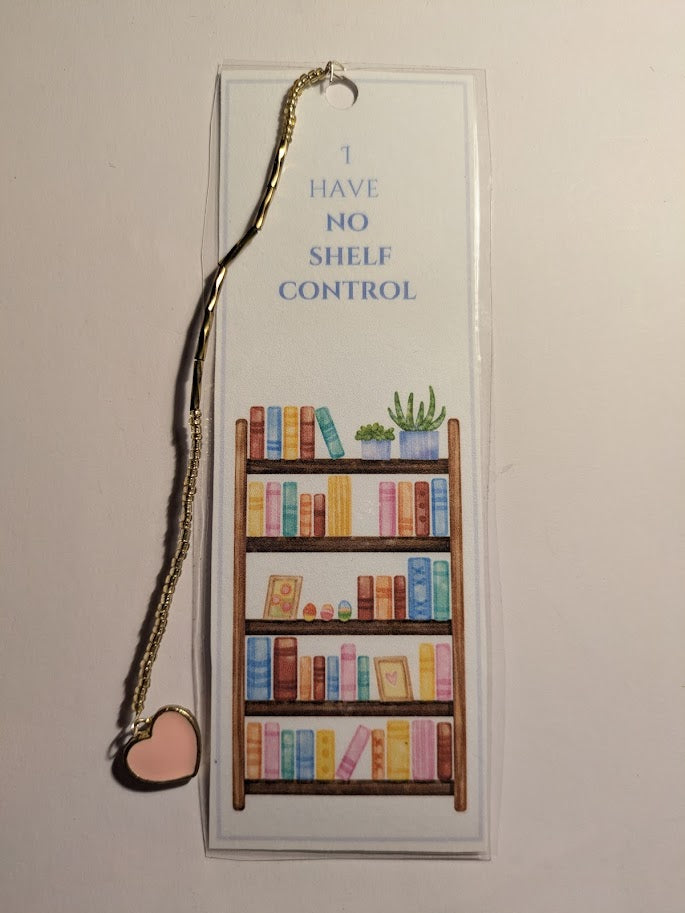 No Shelf control bookmark