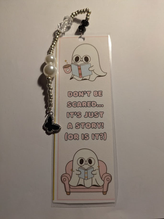 Don't be scared bookmark