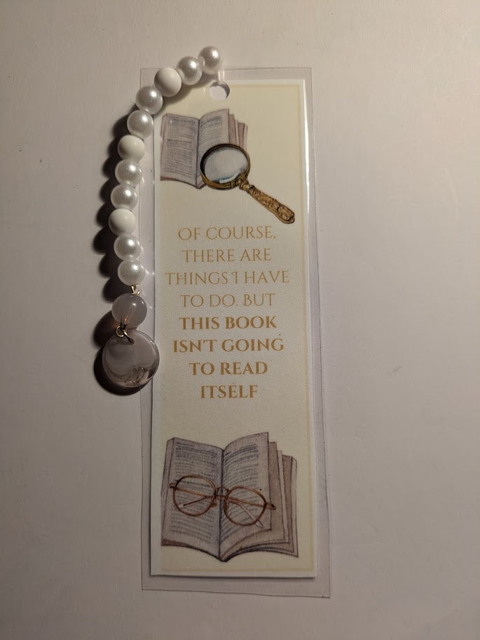 Isn't going to read bookmark