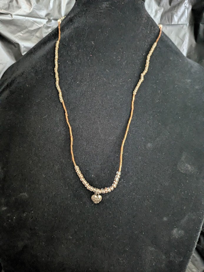 Copper/Silver made w/love heart