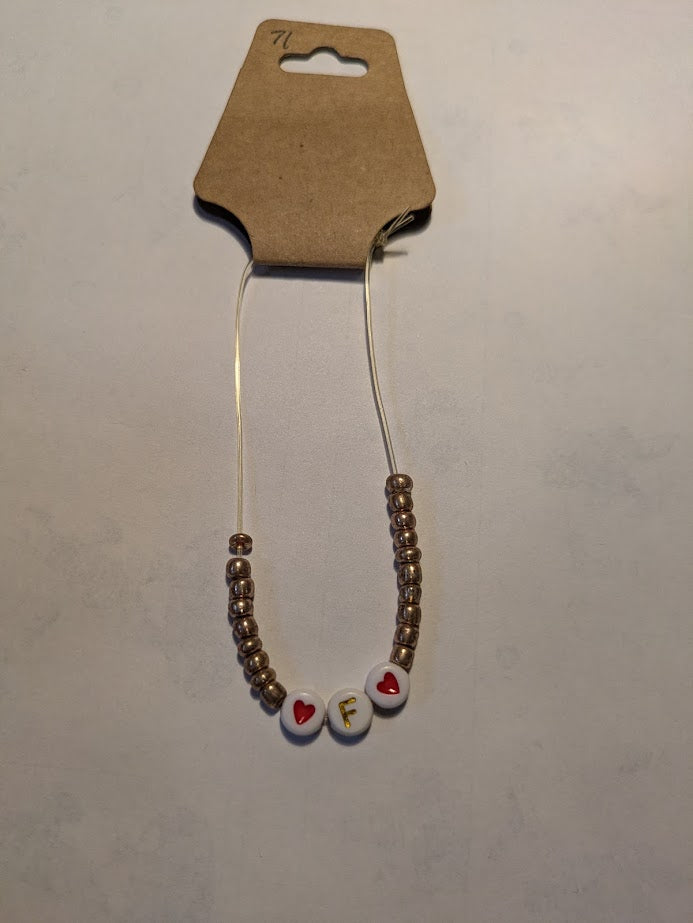 "F" Heart