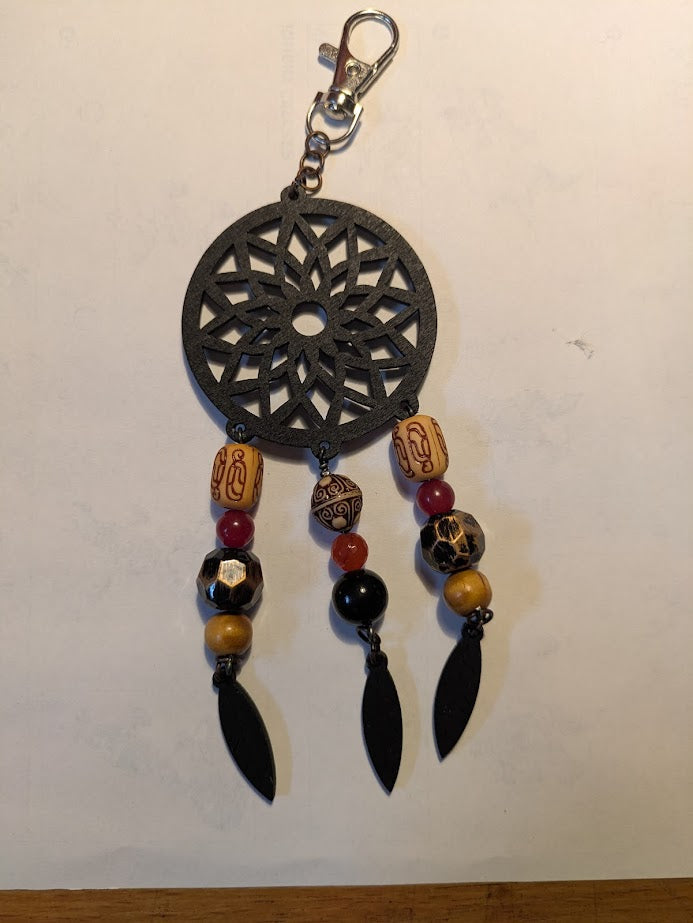 Hanging Black Flower