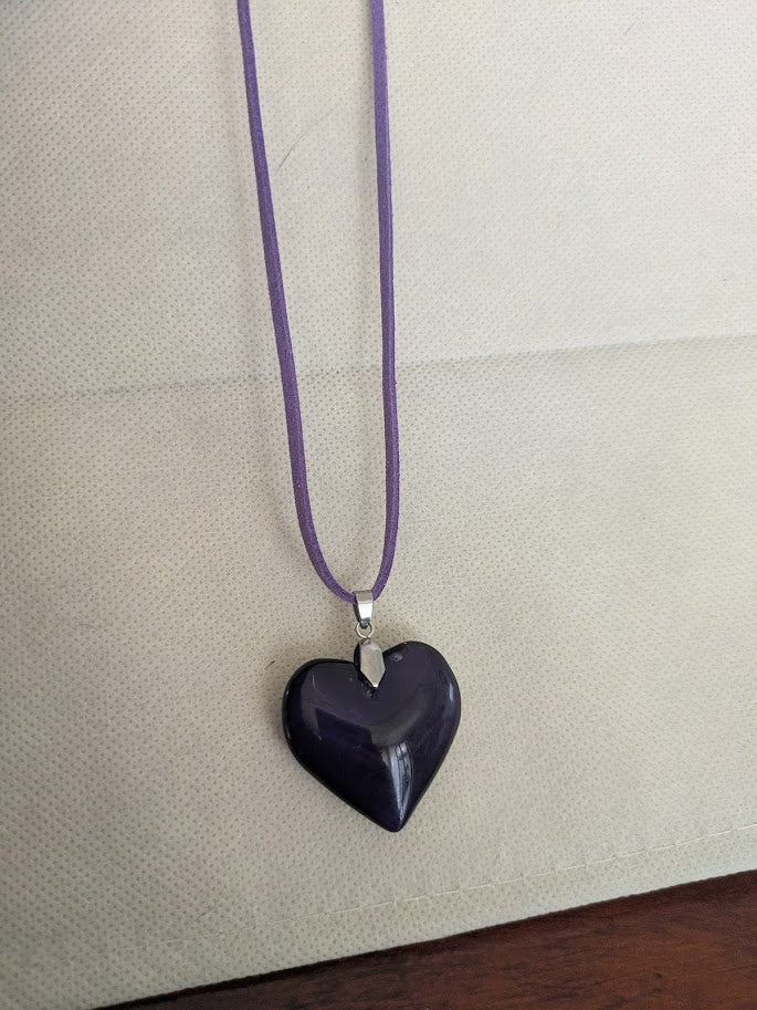 Purple With Purple Heart