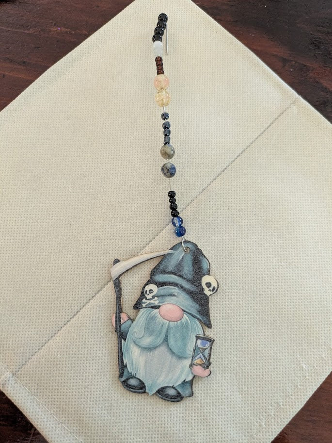 Gnome Reaper Multiccolored Beads