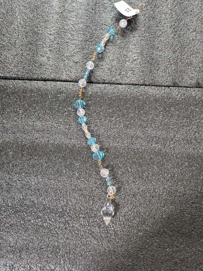 Suncatcher Blue/white with Tear Drop