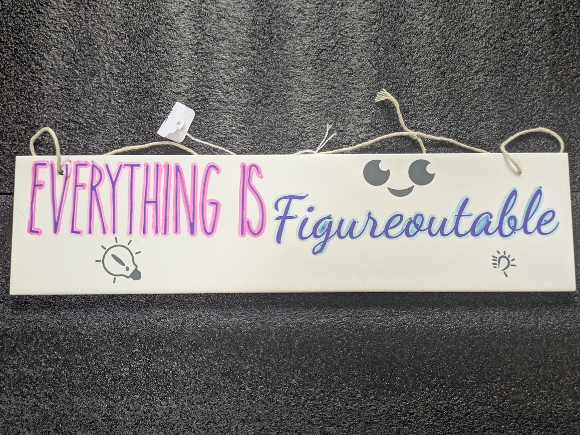 Ceramic Sign Figureoutable