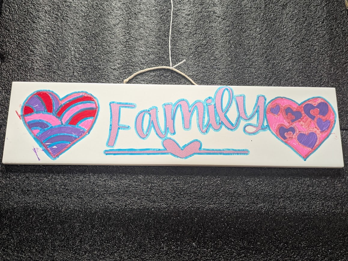 Ceramic Sign Family